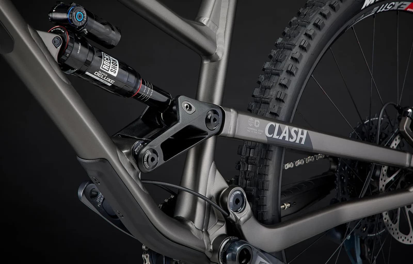 CLASH RACE DARK SLATE NEW ROCKSHOX – miniatură 5