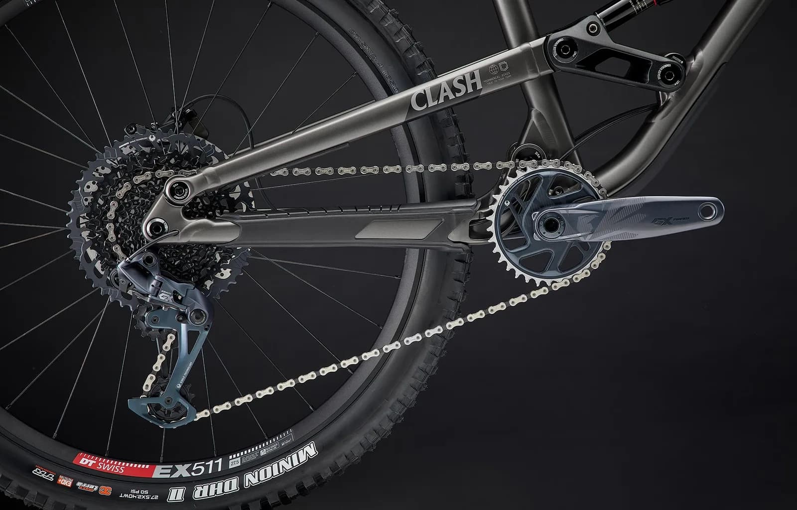 CLASH RACE DARK SLATE NEW ROCKSHOX – miniatură 6