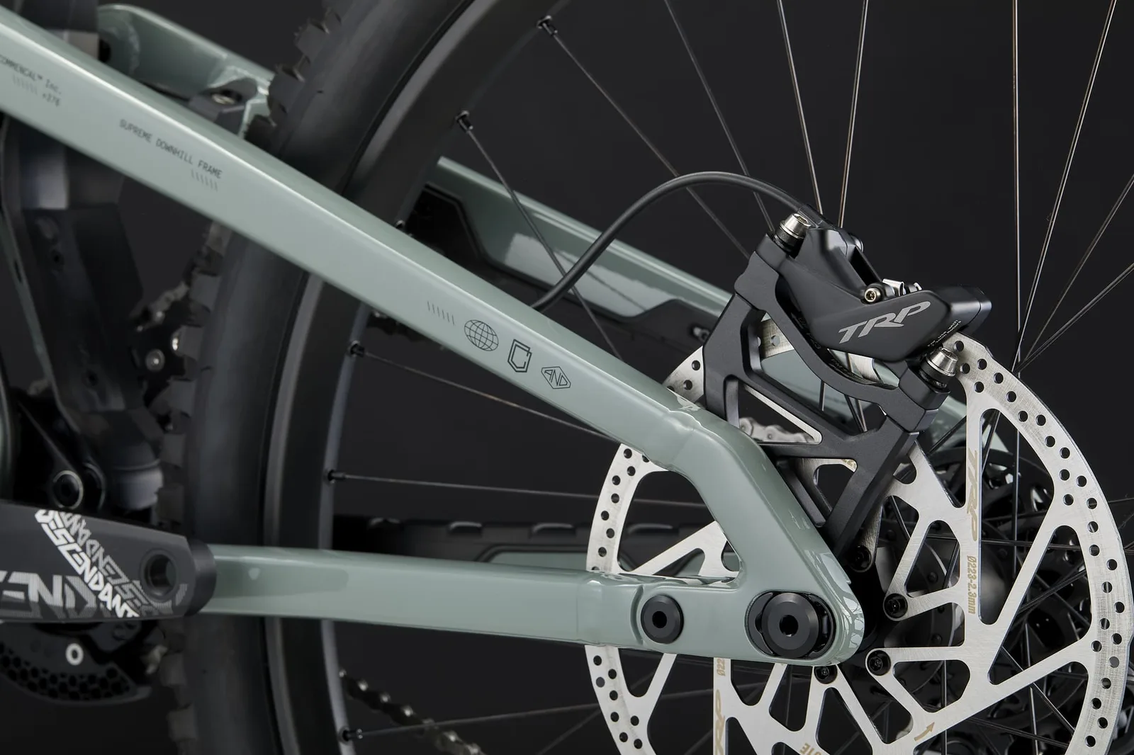SUPREME DH V5 RIDE PYRITE GREY 2026 – miniatură 10