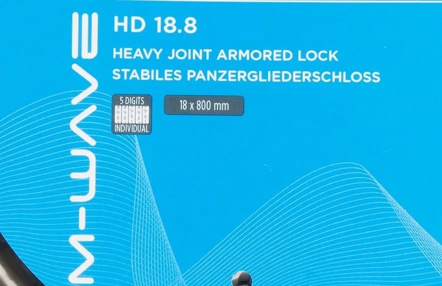 Antifurt cu Cifru "HD 18.8" cu Armura Articulara – miniatură 3