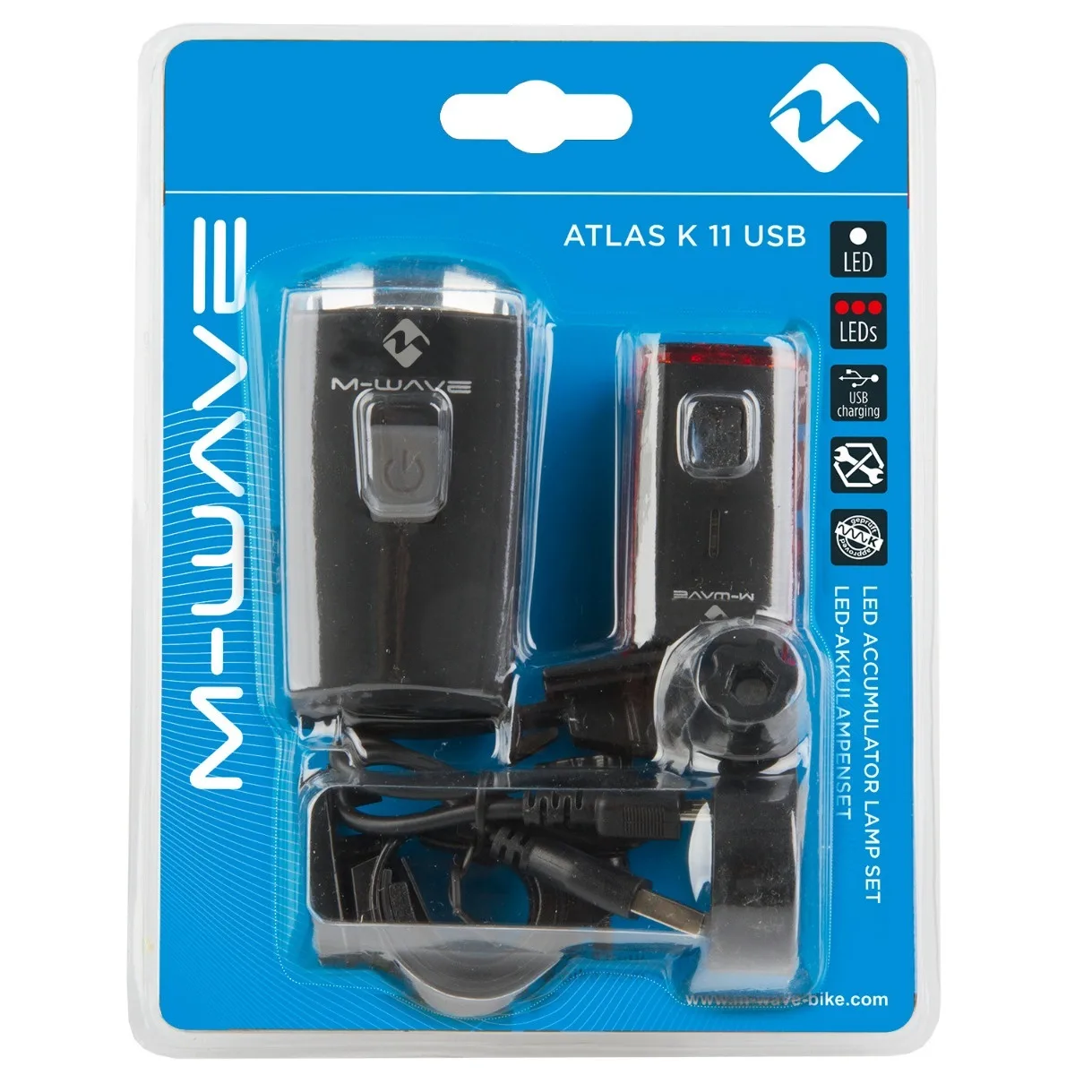 Set Lumini cu Acumulator ATLAS K 11 USB – miniatură 2
