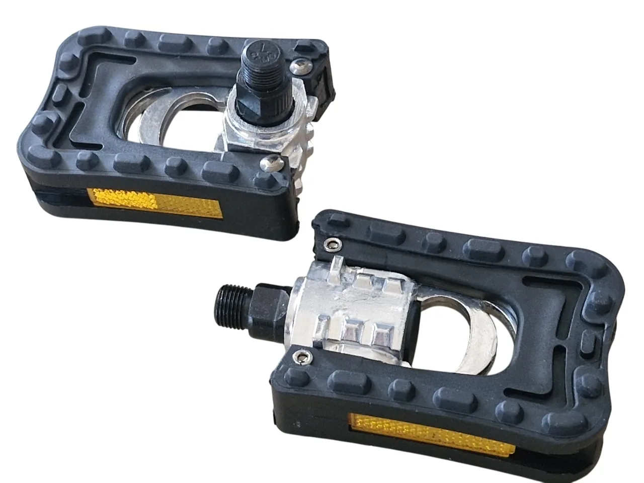 Pedale Aluminiu-Plastic Rabatabile 9/16 98x65 mm – miniatură 1