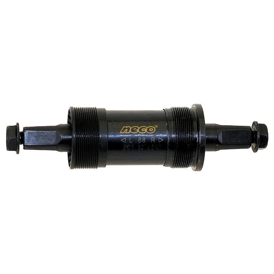 Monobloc Pedalier 131/33,5 mm Negru Cupe Metal/Plastic – miniatură 1