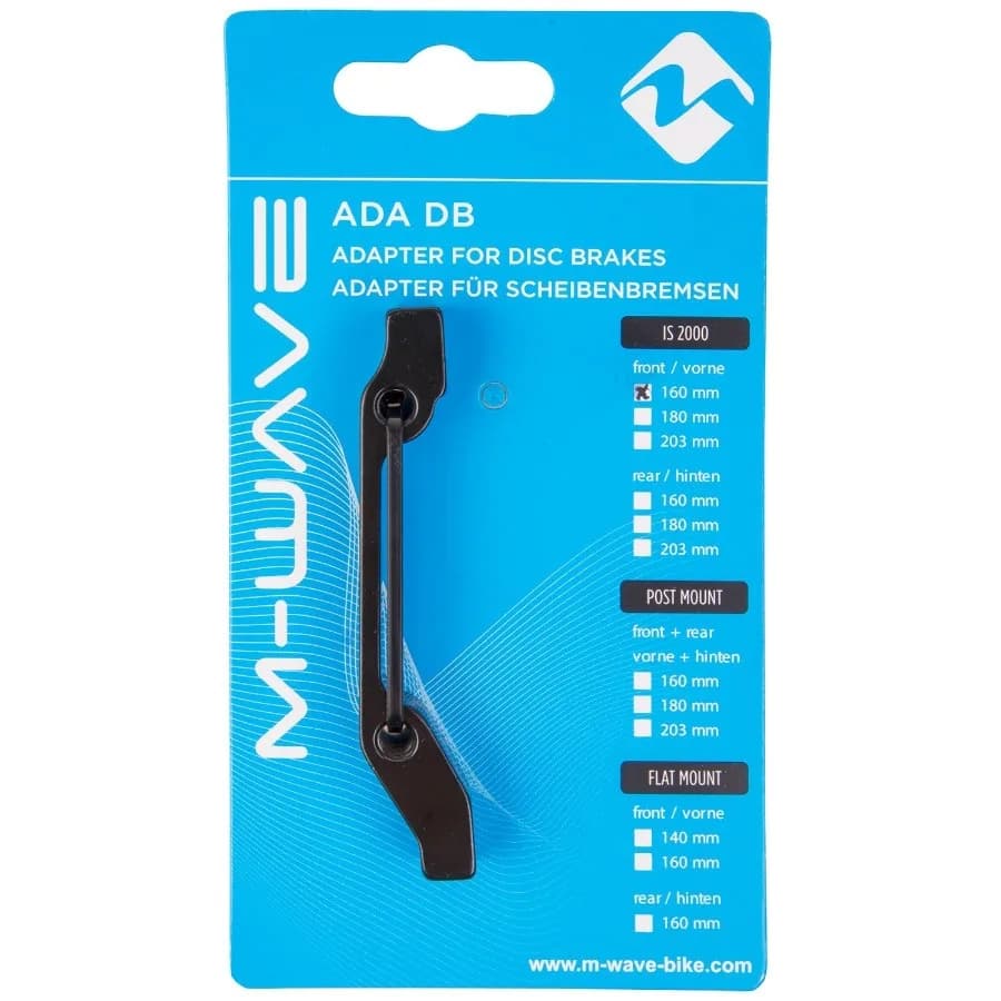 Adaptor Frana Disc M-WAVE ADA DB IS1 160 mm Fata – miniatură 2