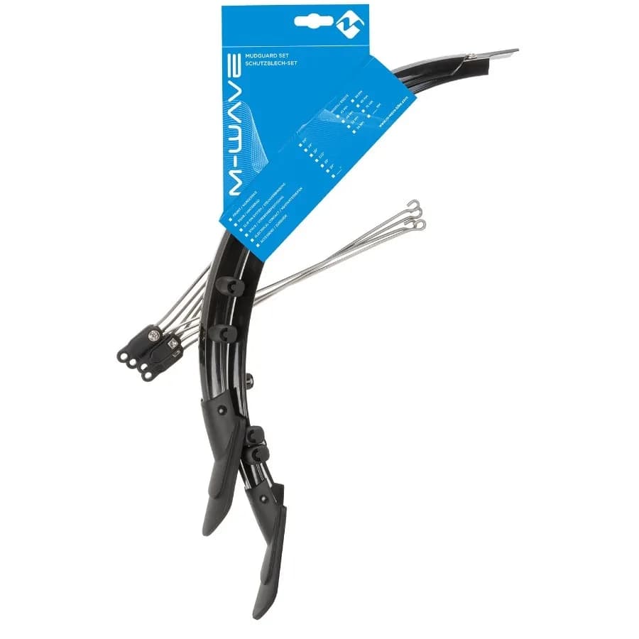 Set Aparatori Noroi Flexibile 29 60 mm Negru – miniatură 3