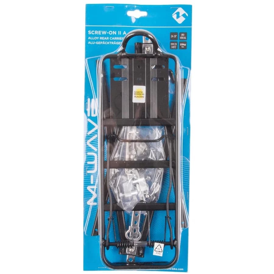 Portbagaj Aluminiu Spate SCREW-ON II A 26-28 Negru – miniatură 2