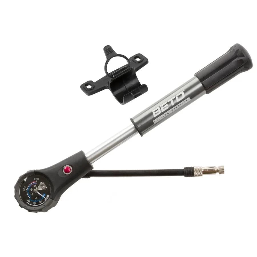 Pompa Mini Shock Dual Function 2-1 Aluminiu – miniatură 1