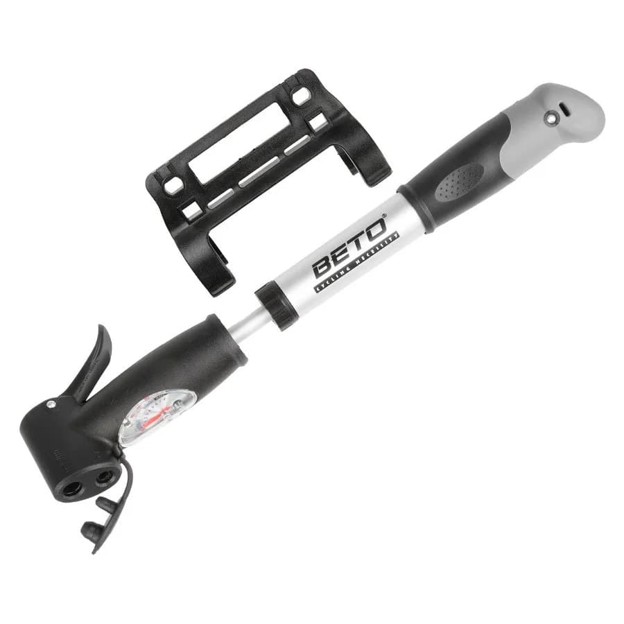 Pompa Mini HxS Dubla Aluminiu – miniatură 1
