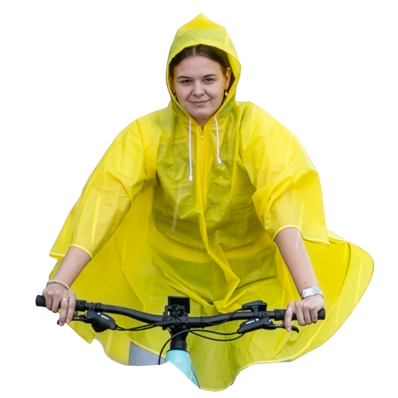 Pelerina Ploaie Adulti Galben – miniatură 1
