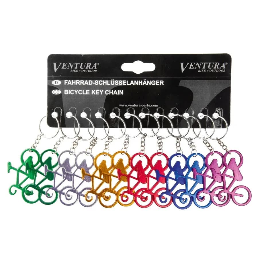 Set Breloc Bicicleta Aluminiu 12 buc – miniatură 5