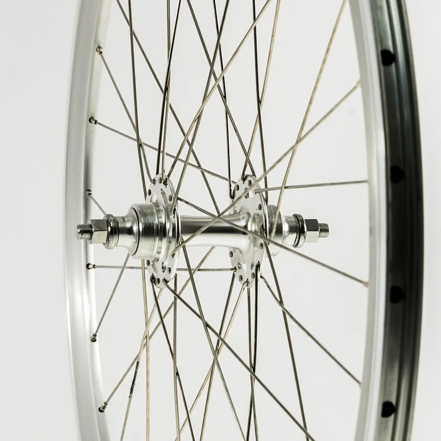 Set Roti Single Speed/Fixie 700-32H 40 mm Silver – miniatură 5