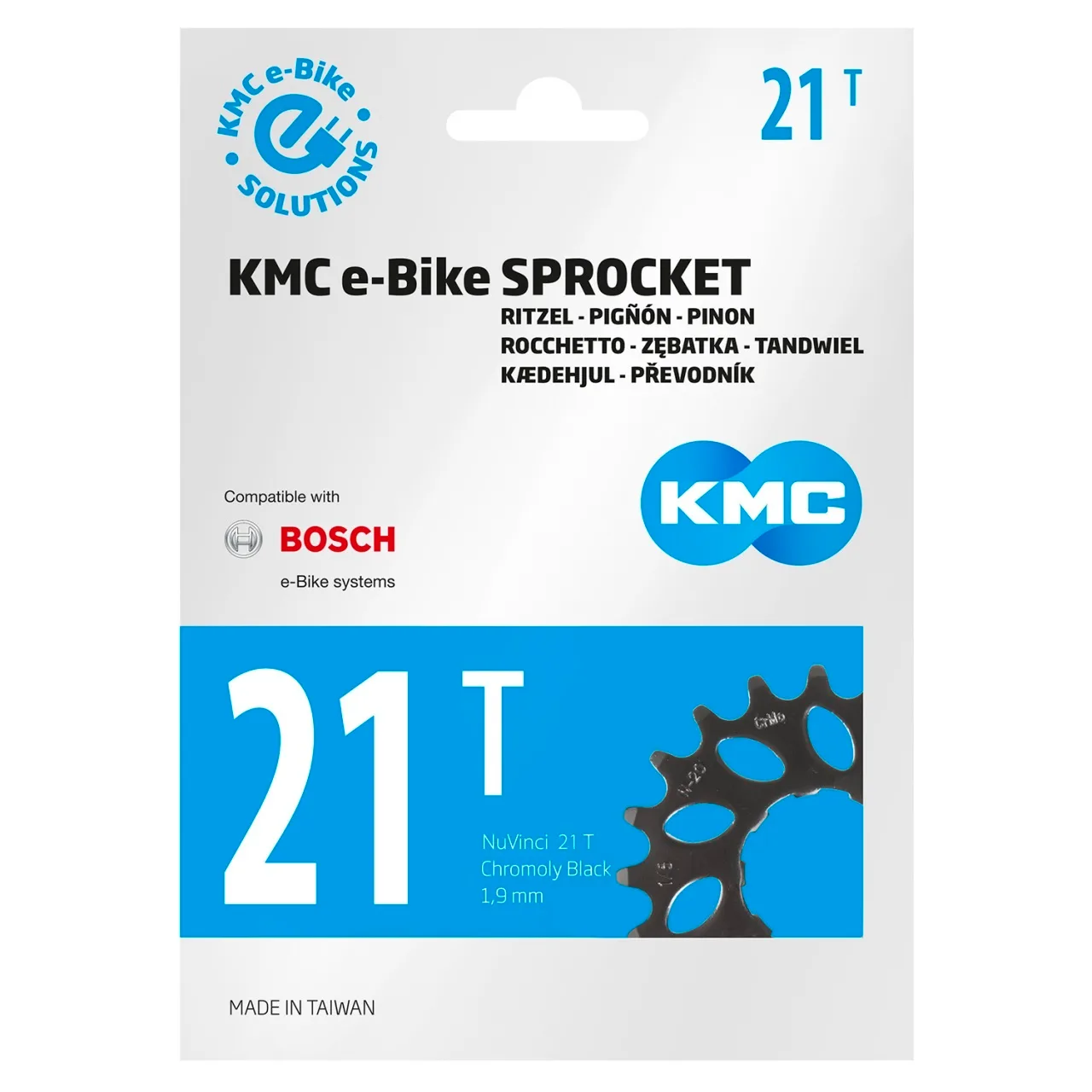 Pinion E-Bike Ritzel 21T 1/2—11/128 BOSCH – miniatură 1