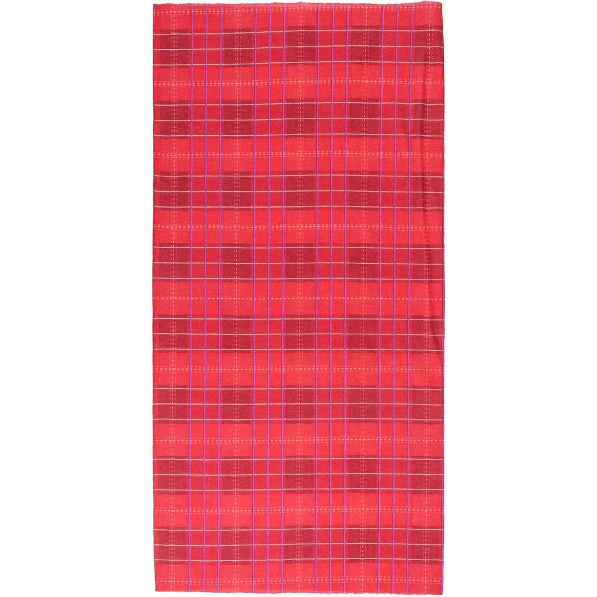Bandana Rosu/Albastru Squared – miniatură 1