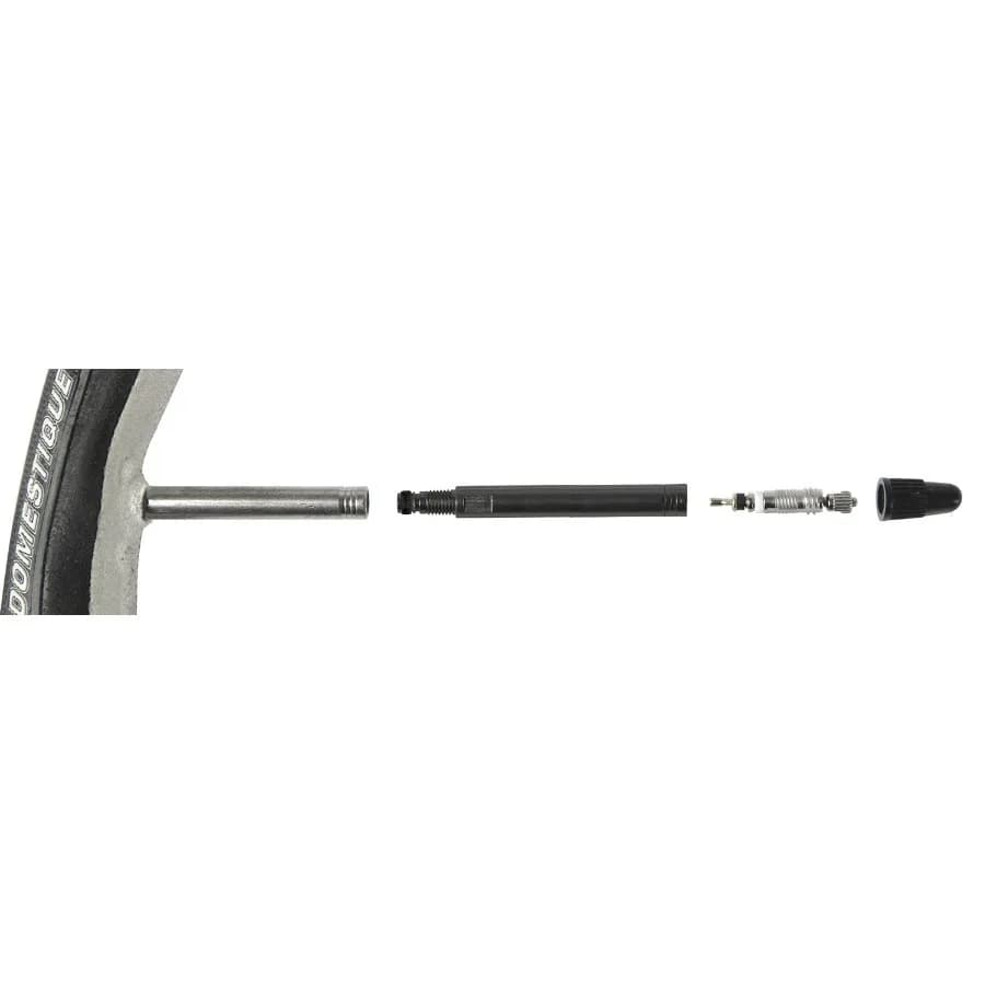 Set Extensie Valve Aluminiu 40 mm Silver – miniatură 4