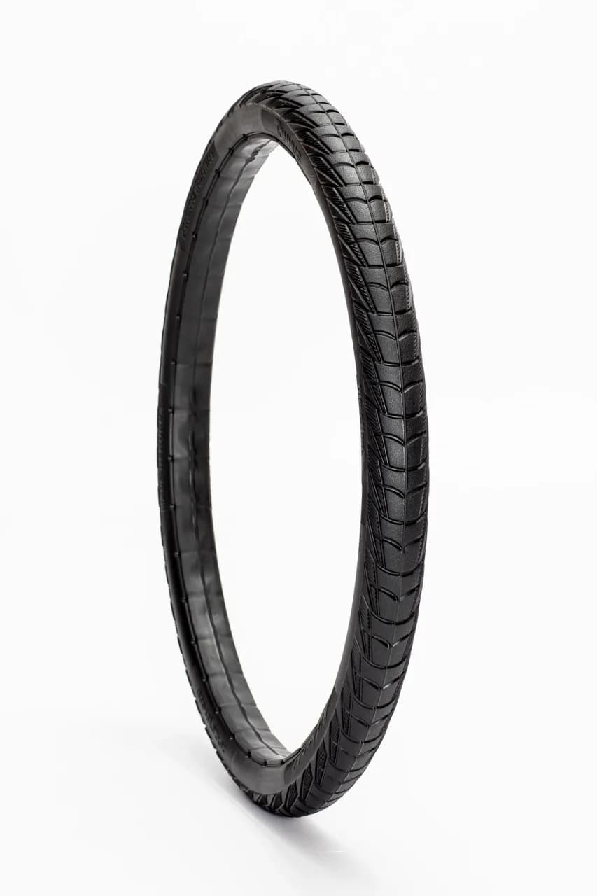 Anvelopa Airless E-bike 20x2.0 Negru 675 grame – miniatură 1
