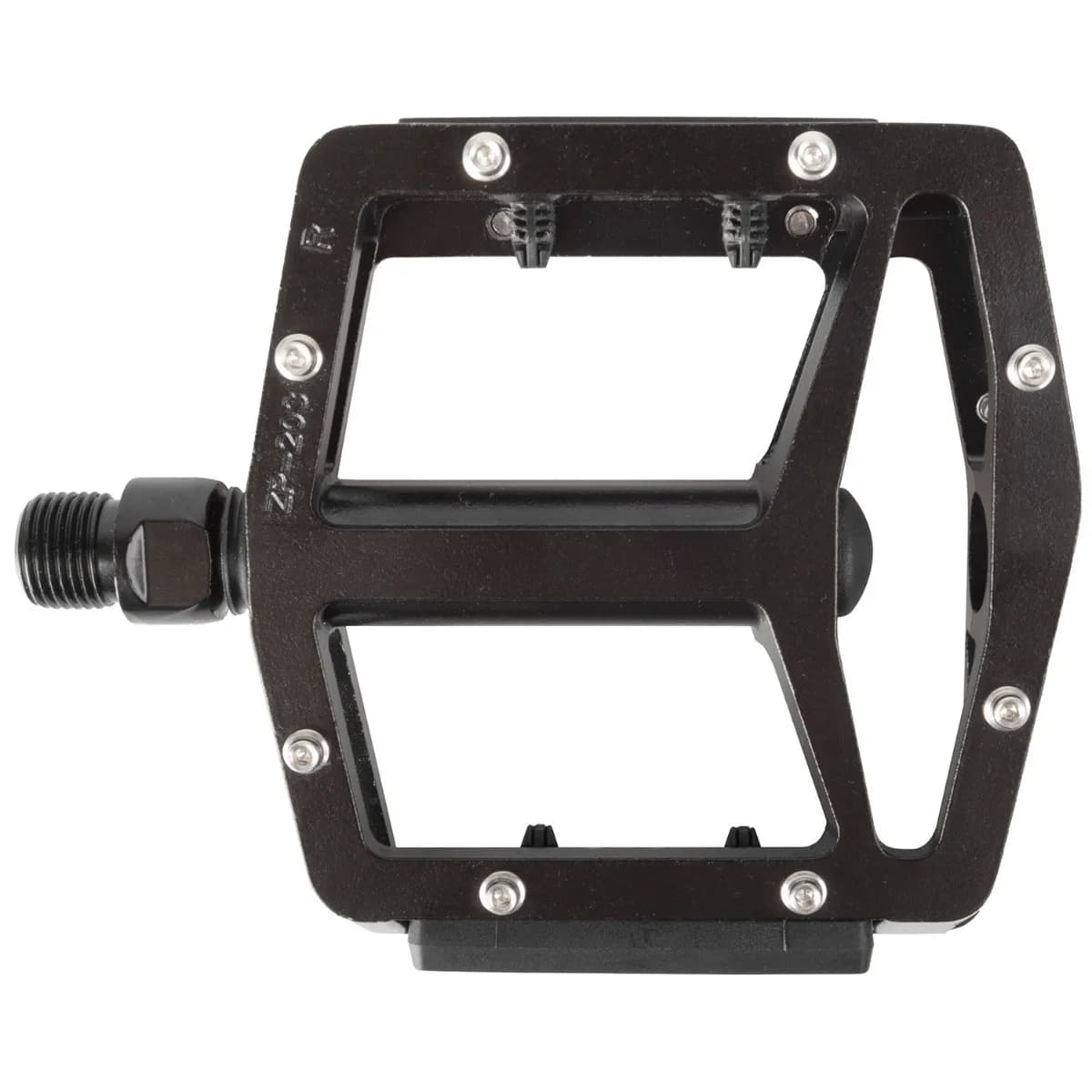 Pedale Aluminiu 93 x 97 mm Negru – miniatură 4