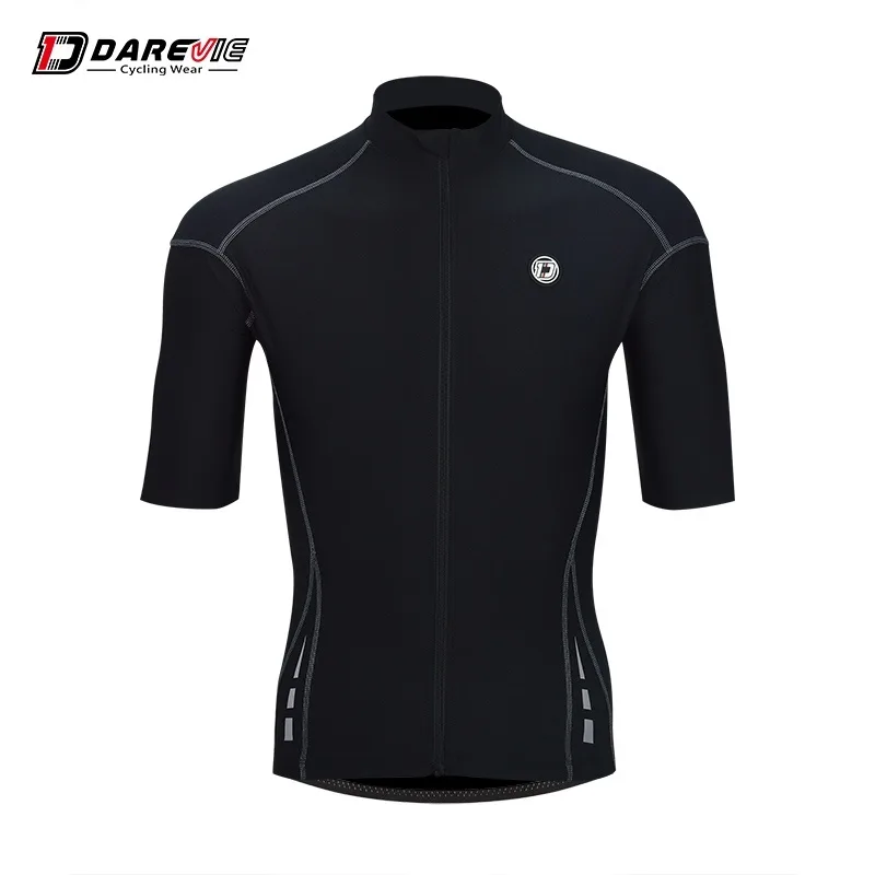 Tricou Ciclism DAREVIE Negru Polyester L – miniatură 1