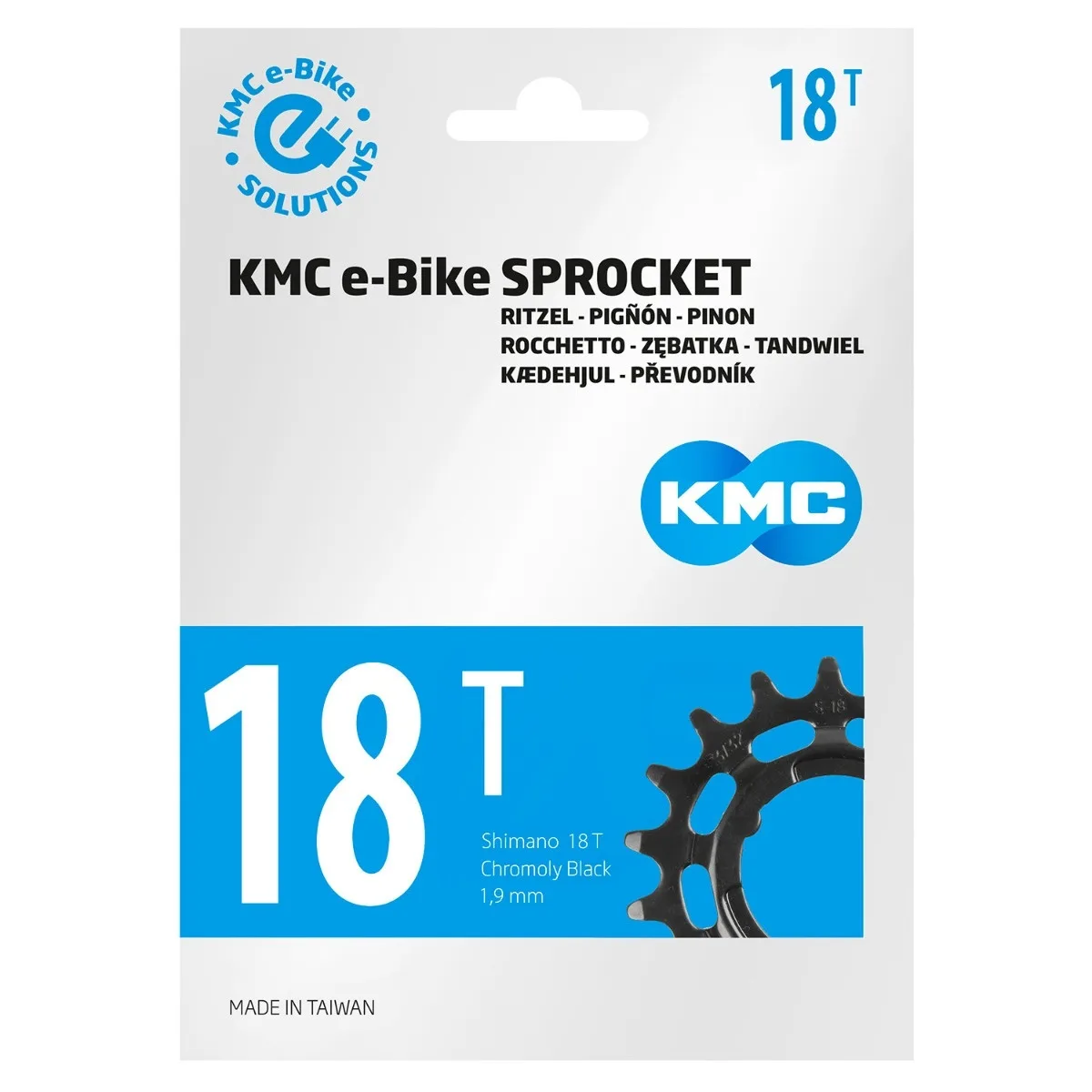 Pinion E-Bike Shimano 1/2x3/32 - 18 T – miniatură 1