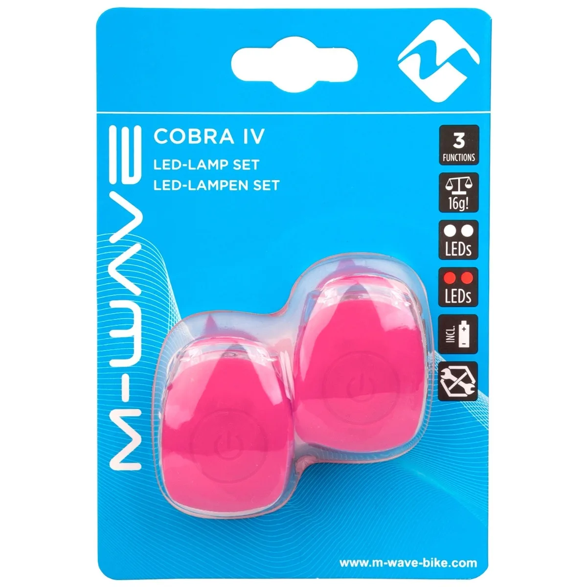 Set Flash cu Baterii COBRA IV - Roz – miniatură 2