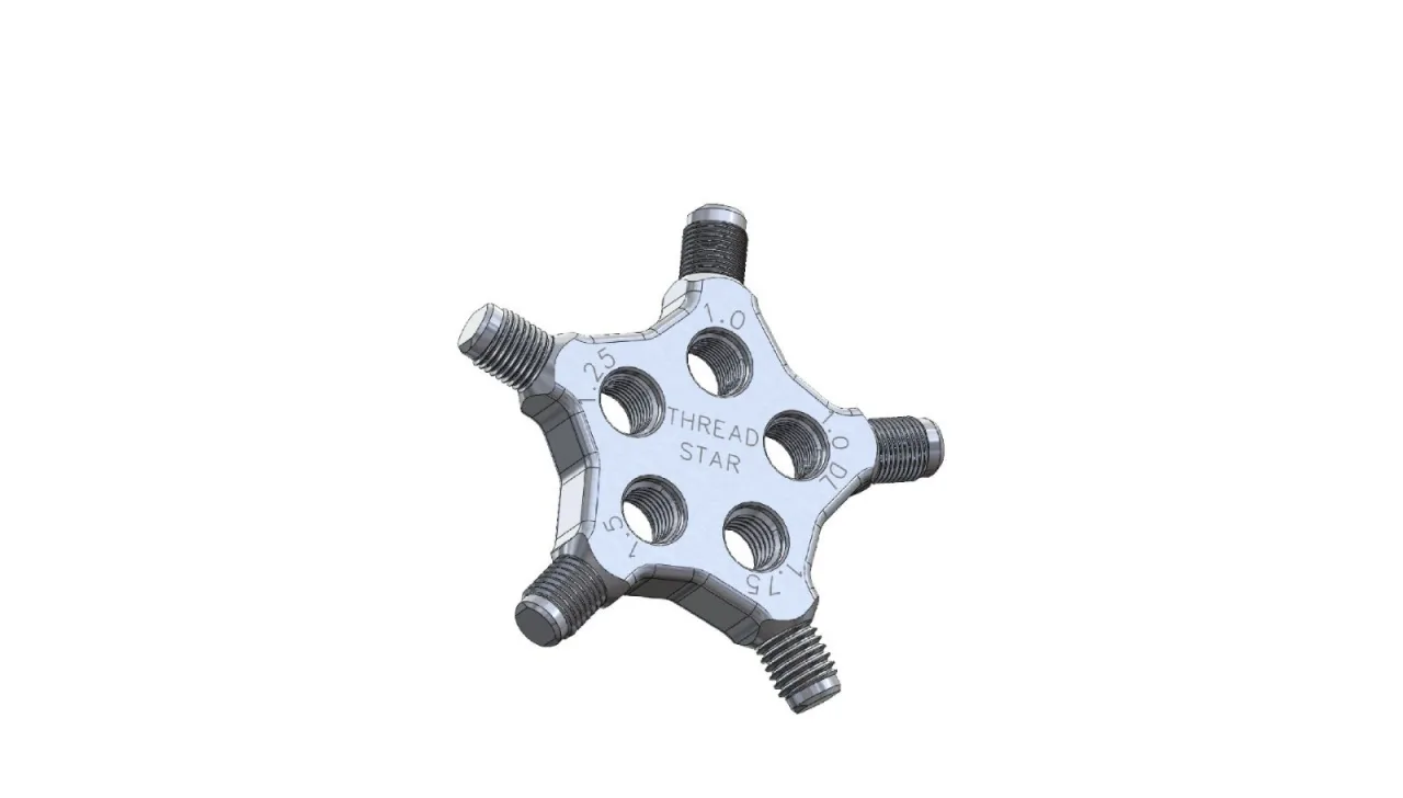 Scula Identificat Filet tip stea - ax spate – miniatură 1