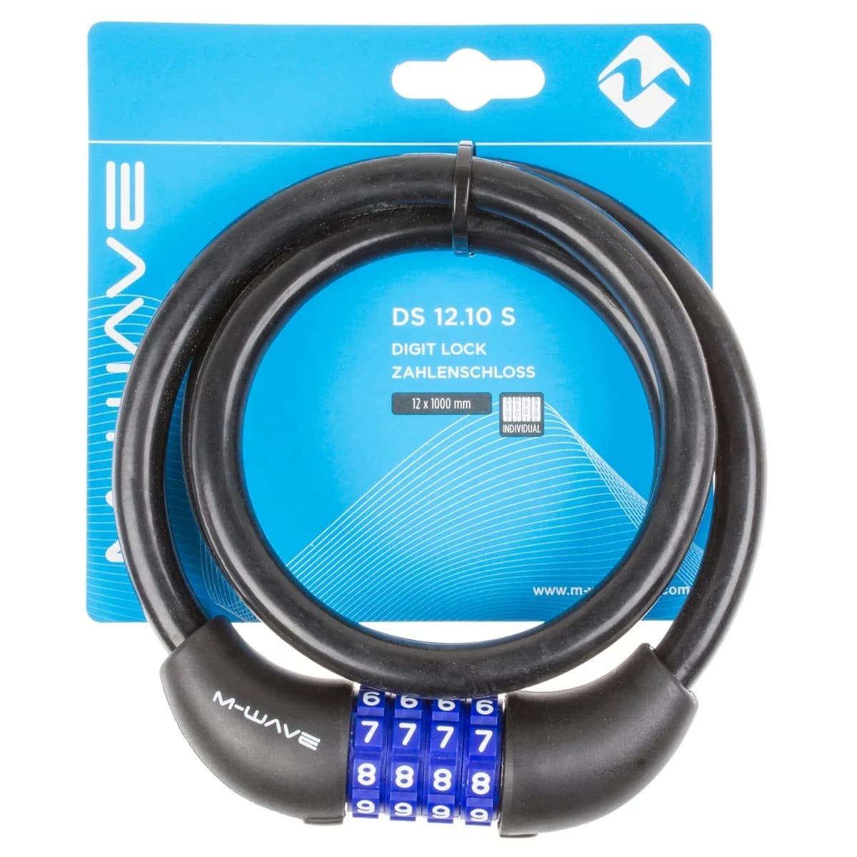 Antifurt cu Cifru DS 12.10 S Negru – miniatură 2