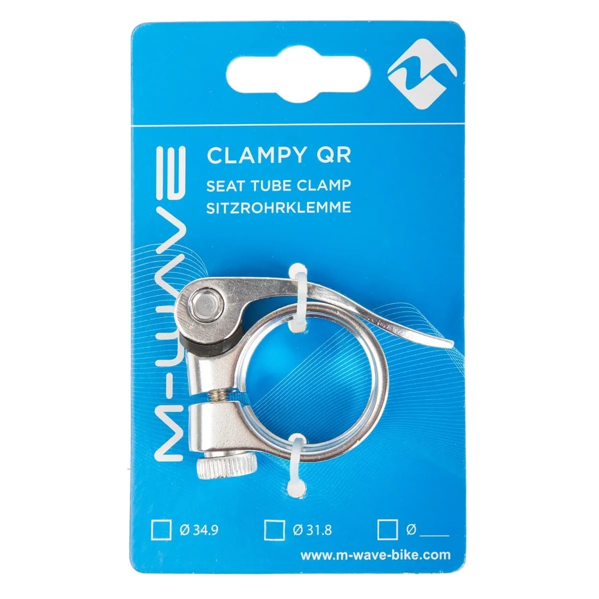 Colier Tija Sa CLAMPY QR -31.8 mm Silver – miniatură 2