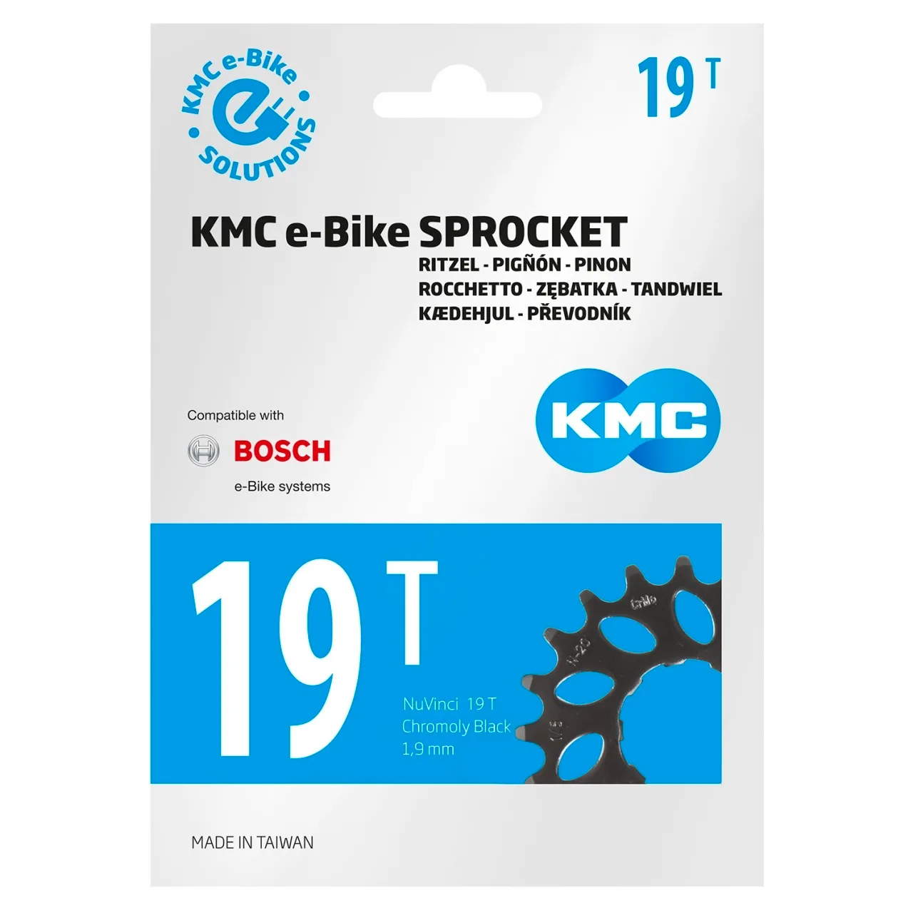 Pinion E-Bike Ritzel 19 T 1/2—11/128 BOSCH Gen. 2 – miniatură 1