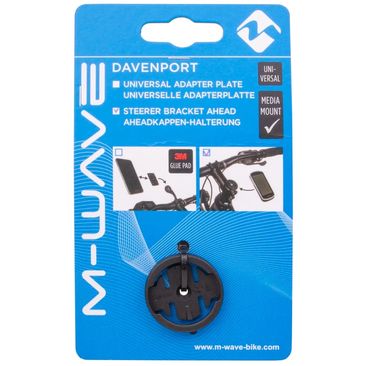 Suport Pipa Bike Computer DAVENPORT Pentru Garmin – miniatură 2