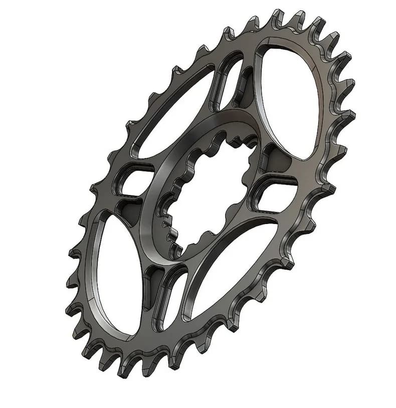 Foaie Angrenaj Narrow Wide 32T Sram Aluminiu – miniatură 4