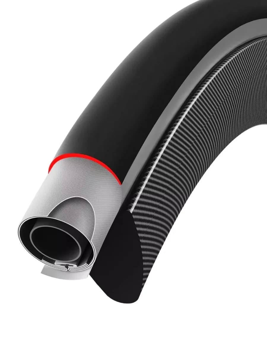 Anvelopa Zaffiro Pro 700 x 30C( 30-622) Pliabil Nylon 26 TPI Negru – miniatură 4