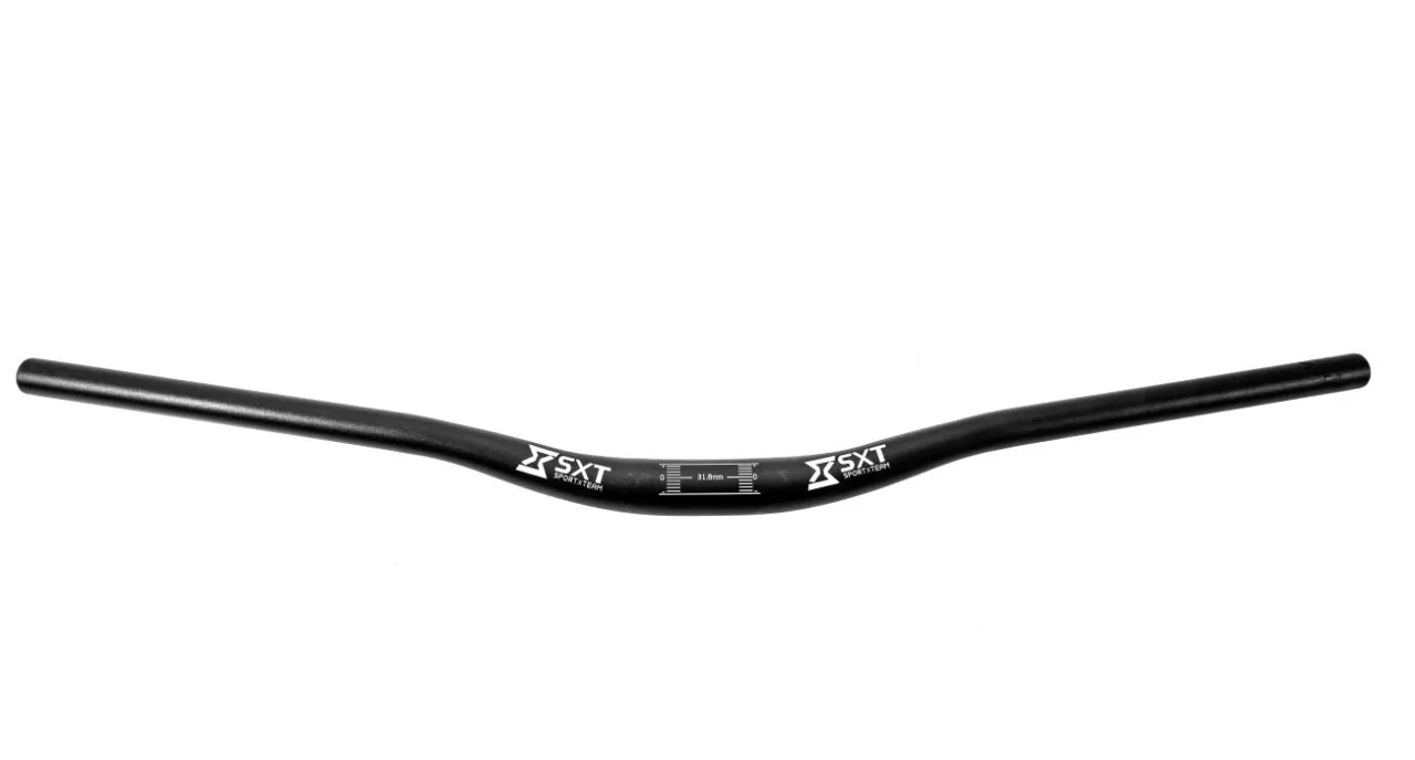 Ghidon Aluminiu MTB 31.8 -800 mm Negru Matt – miniatură 1