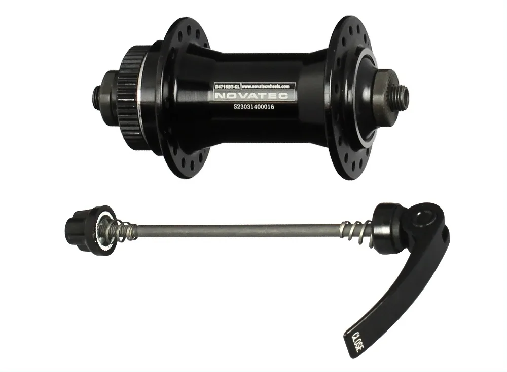 Butuc Fata D471SBT-CL centerlock Negru, 32H – miniatură 1