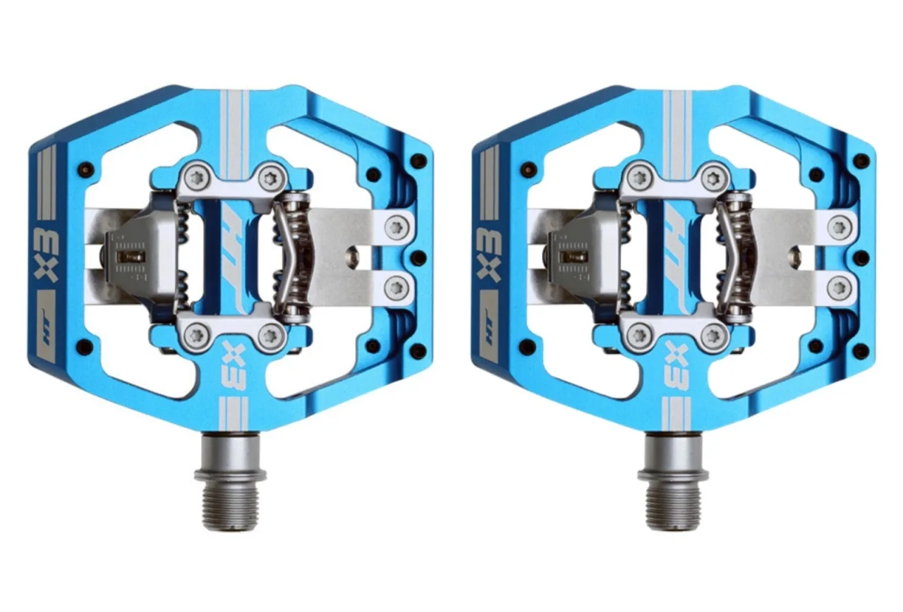 Pedale HT X3 Albastru Marine – miniatură 1