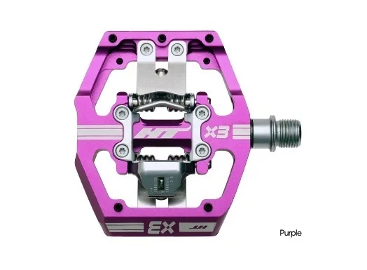 Pedale HT X3 Purple – miniatură 1