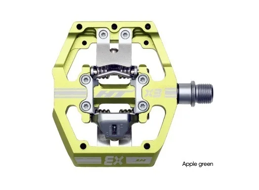 Pedale HT X3 Verde Apple – miniatură 1