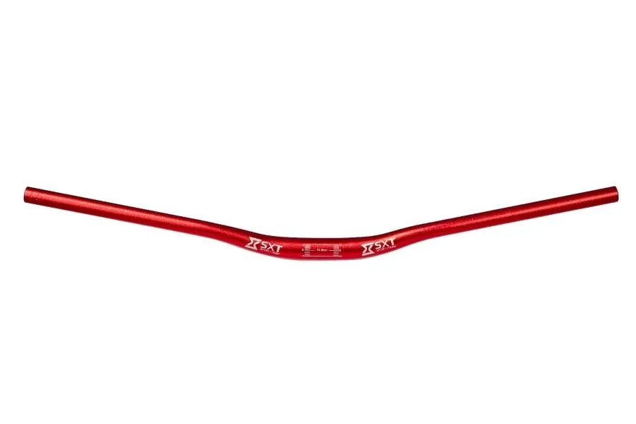 Ghidon Aluminiu MTB 31.8 -800 mm Rosu Matt – miniatură 1
