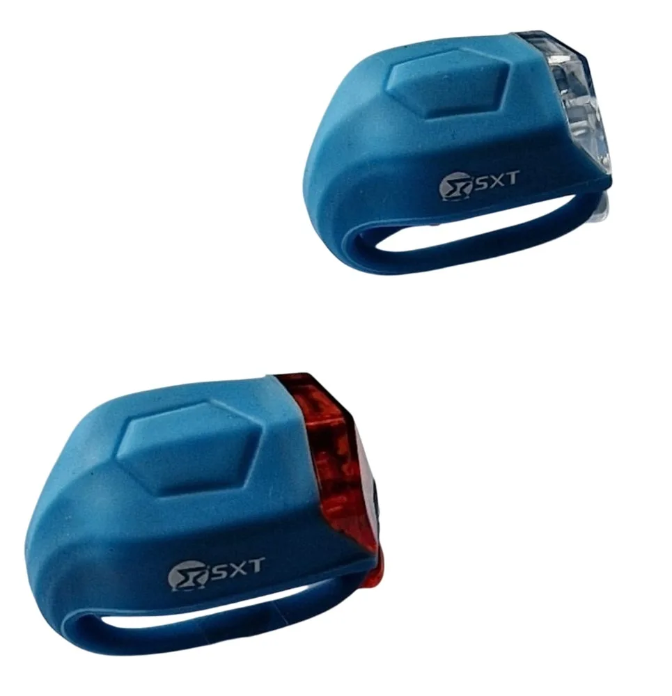 Set Flash cu Baterii (Silicone) Albastru – miniatură 1