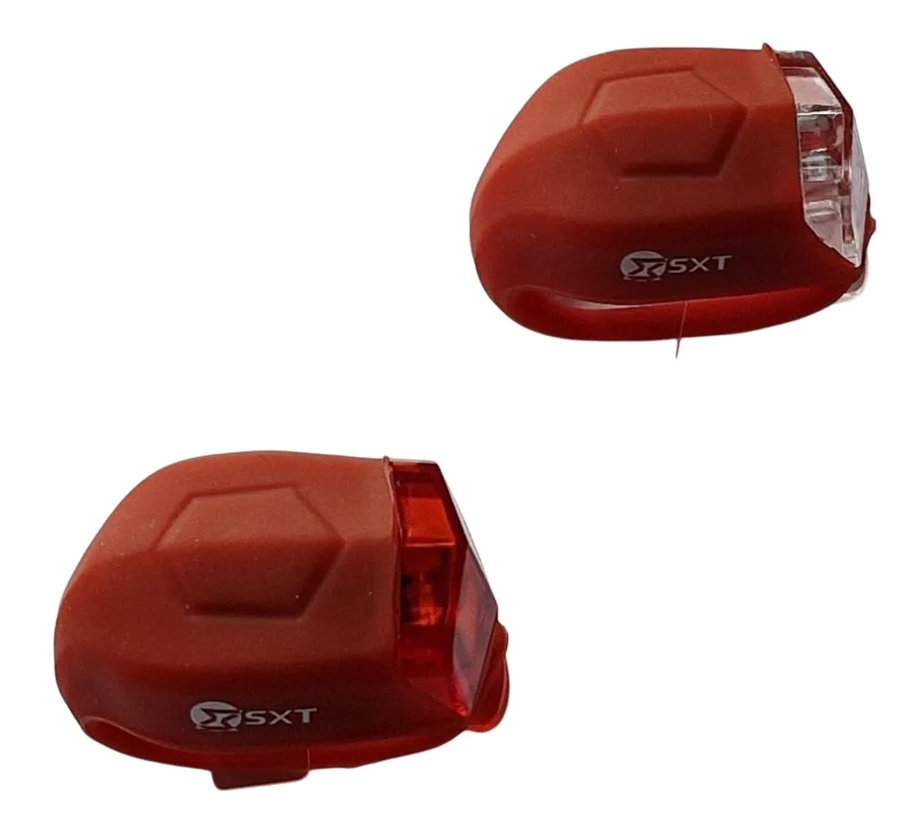 Set Flash cu Baterii (silicone) Rosu – miniatură 4