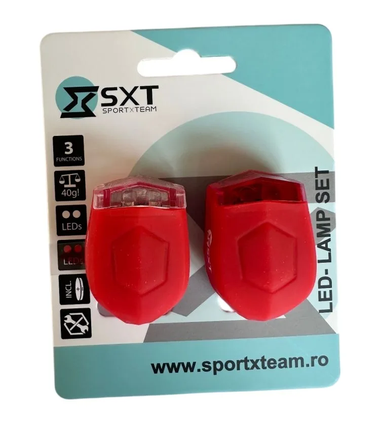 Set Flash cu Baterii (silicone) Rosu – miniatură 6