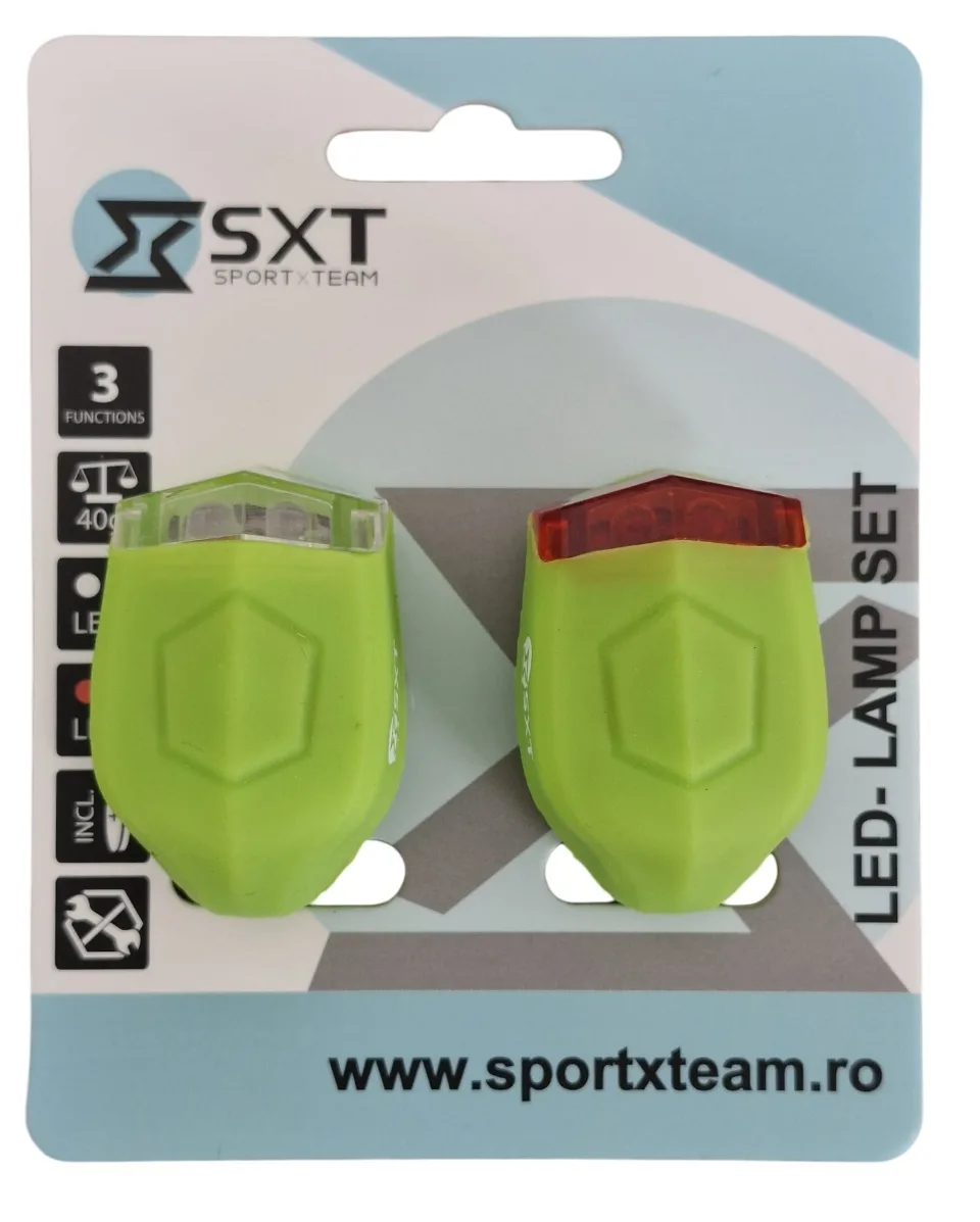 Set Flash cu Baterii (silicone) Verde Lime – miniatură 2