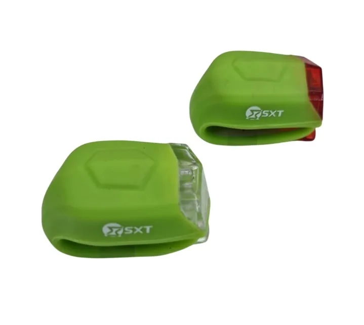 Set Flash cu Baterii (silicone) Verde Lime – miniatură 5
