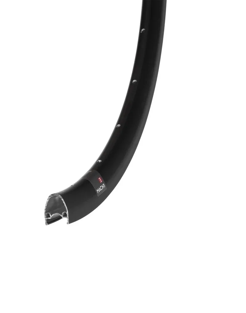 Janta MACH1 PULSE 19 700C(622x19C) - 32H Negru Gravel – miniatură 1
