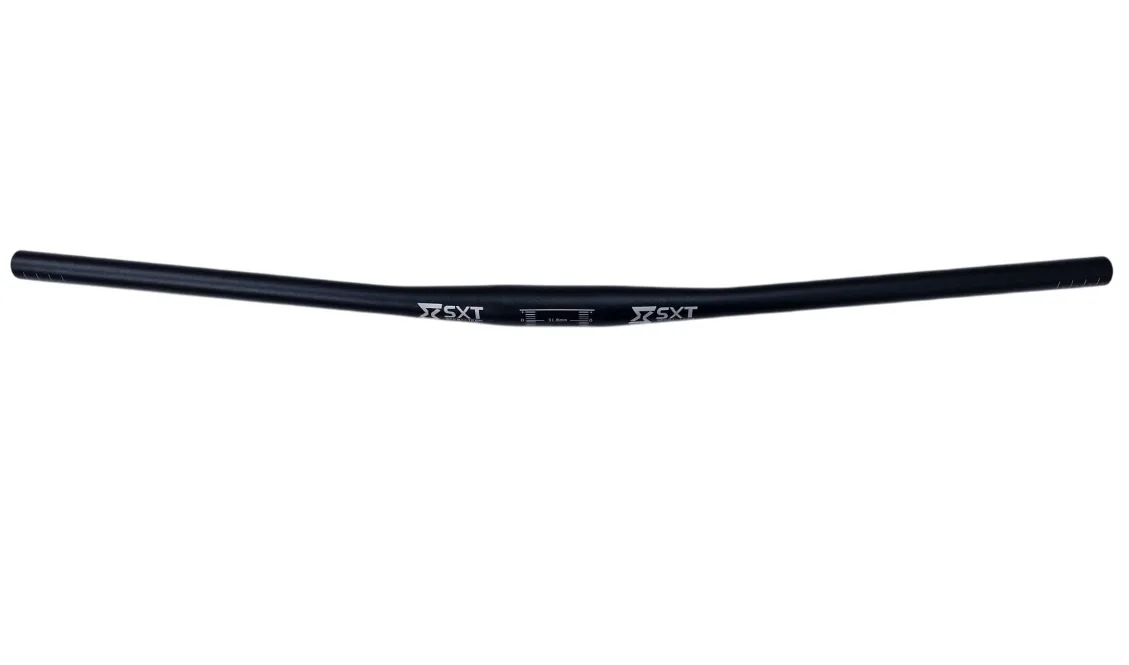 Ghidon Aluminiu MTB 31.8 -800 mm Negru Anodizat Flat Top – miniatură 1