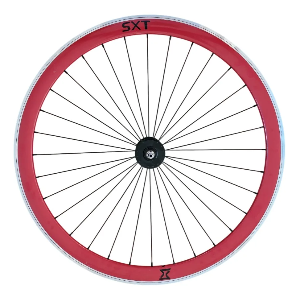 Roata Fata Single Speed/Fixie 700-32H 40 mm Rosu – miniatură 1