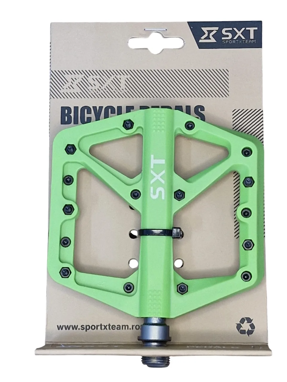 Pedale N-13 Nylon-Fiber Verde Neon – miniatură 2