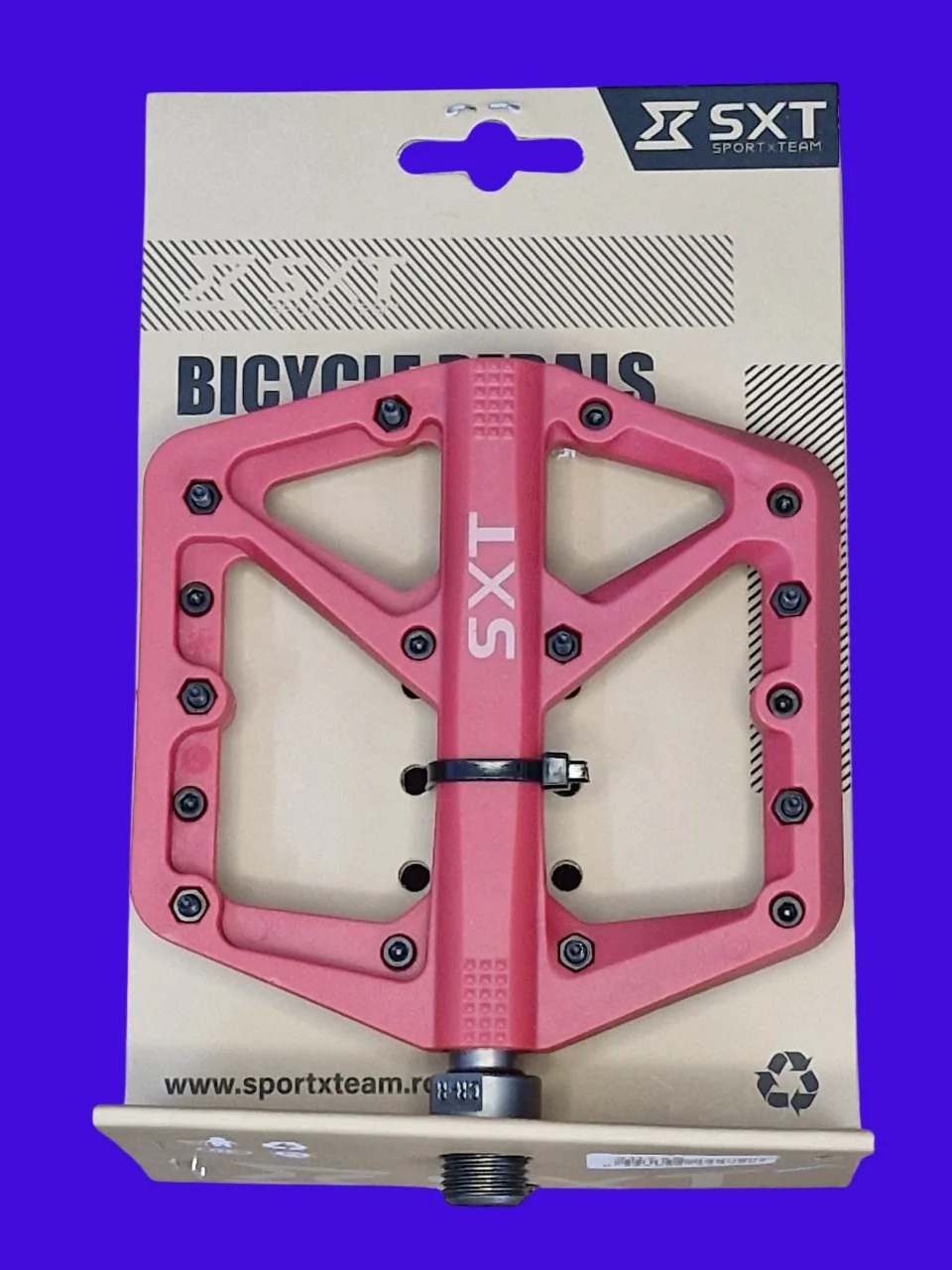 Pedale N-13 Nylon-Fiber Rosu – miniatură 3