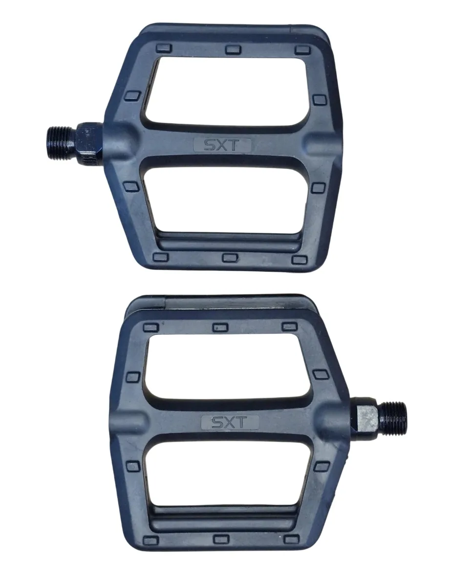 Pedale Plastic 181X Negru 9/16 – miniatură 1