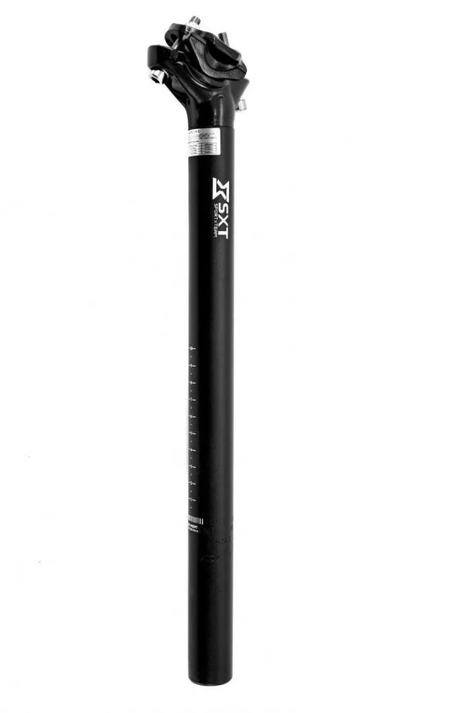 Tija Sa - 350 mm-31.6 mm Negru Anodizat – miniatură 1