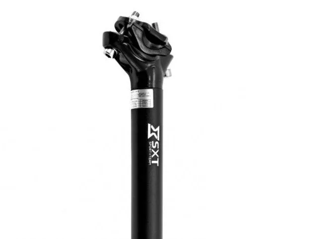 Tija Sa - 350 mm-31.6 mm Negru Anodizat – miniatură 2