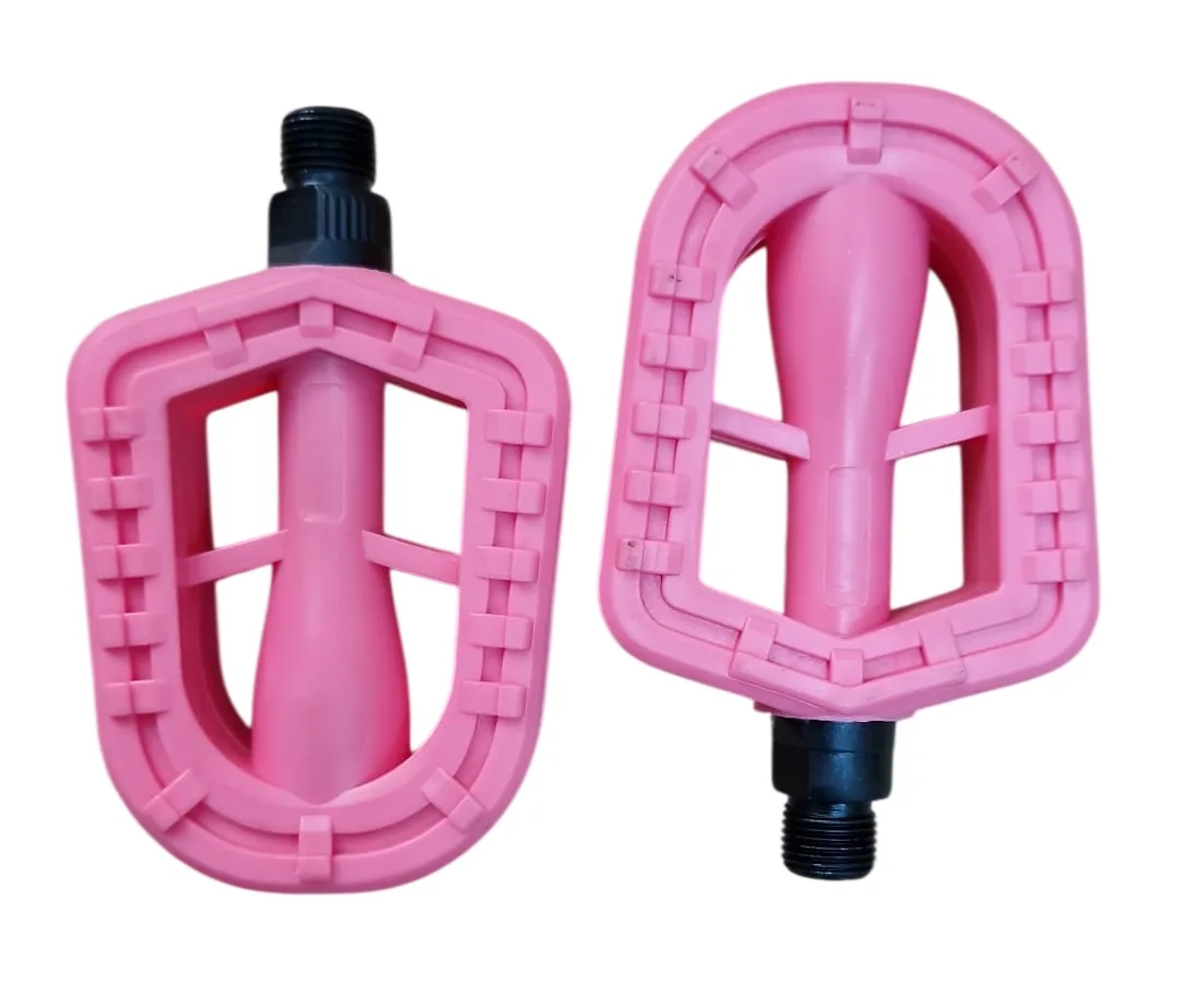 Pedale Plastic 24X Ax 9/16" Roz – miniatură 1